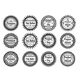 high quality round labels vector image