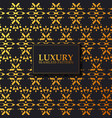 luxury dark seamless pattern background vector image vector image