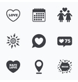 lesbians couple sign speech bubble with heart vector image