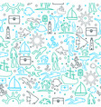 travel and vacation vector image
