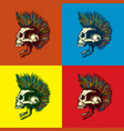 punk rock vector image