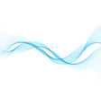abstract flowing wave lines background vector image