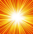 abstract background of red star burst vector image