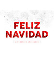 merry year spanish language quote vector image