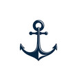 anchor icon logo template vector image