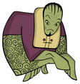 creature vector image vector image