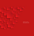 dark red modern abstract background vector image