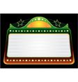 blockbuster template vector image vector image