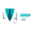 medical and health care concept background doctor vector image