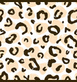 animal leopard skin texture print pattern vector image vector image
