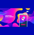 color gradient site background design abstract vector image