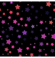 seamless stars pattern vector image