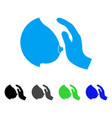 touch female breast icon vector image
