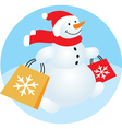 winter sale vector image