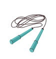 jump rope isolated on white vector image