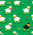 coronavirus social distancing sheep wearing vector image