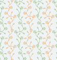 seamless wallpaper pattern vector image