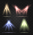 stage lighting set vector image