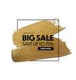 sale banner design special offer background vector image
