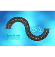 set of road blank retro vintage badges and labels vector image vector image