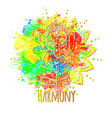 beautiful card vector image