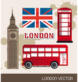 london elements vector image vector image