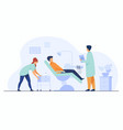 dental clinic concept vector image