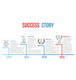 success story vector image