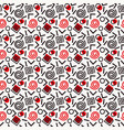 memphis swiss style seamless pattern vector image vector image