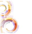abstract swirl background vector image vector image