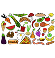 food vector image vector image