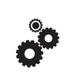 gear logo template icon vector image