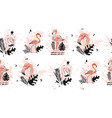 hand drawn abstract graphic freehand vector image vector image
