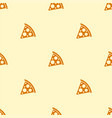 pizza seamless pattern texture background vector image vector image
