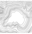 abstract map pattern with wavy lines vector image vector image