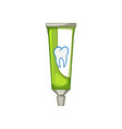 oral toothpaste cartoon vector image vector image