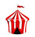 circus tent vector image