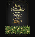 holidays background for merry christmas vector image