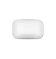 bar soap isolated on white background vector image