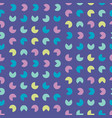 mid century retro geometric seamless pattern vector image
