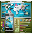 design set of infographic elements vector image vector image