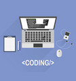 flat design style modern vector image vector image