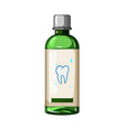 care mouthwash cartoon vector image vector image