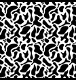 cow abstract seamless background pattern vector image