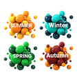3d abstract sphere vector image