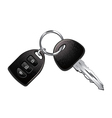 car keys isolated vector image