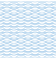 geometric wave seamless pattern background vector image