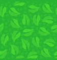 green foliage tree looped seamless background vector image vector image