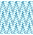 seamless wave pattern background vector image