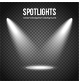 spotlight background isolated vector image vector image